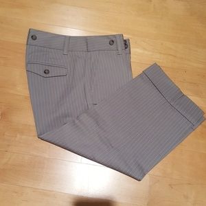 Gap Capri pin stripe